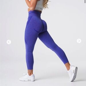 NVGTN Seamless High-Waist Purple Leggings